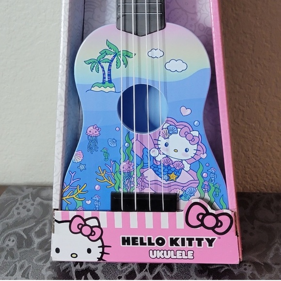 Hello Kitty Toys Hello Kitty Ukulele Under The Sea Mermaid Theme